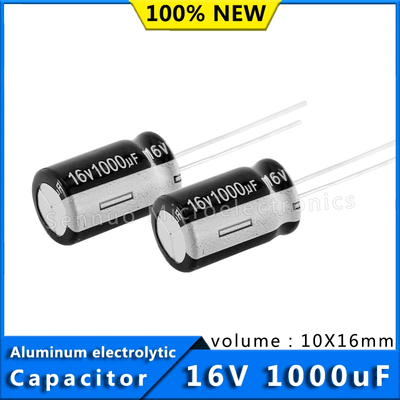 10Pcs 16V 1000UF 10…