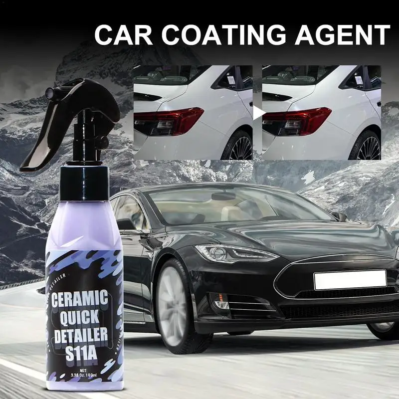 Coating Agent Spray Car Ceramic Coating Spray Ceramic Spray Coating For Cars Protect Against Scratches Water Spots Car Detailing