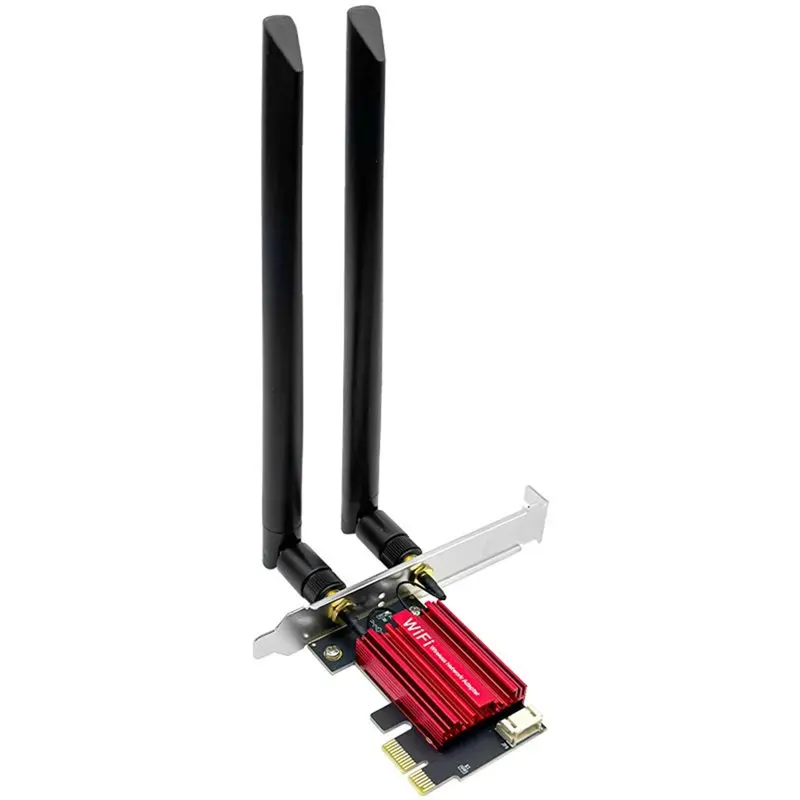 

Беспроводная карта Wi-Fi 5 RTL8822CE PCI-E, двухдиапазонная 2,4G/5ГГц, 802.11AC, 1200 Мбит/с, Bluetooth 5.1 для ПК с Windows 10/11