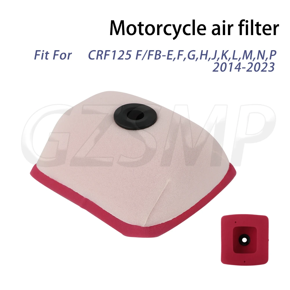 

Fit for Honda CRF 125F 125FB CRF125 FB-E 2014-2023 Motorcycle Air Filter Intake Foam Sponge Cleaner