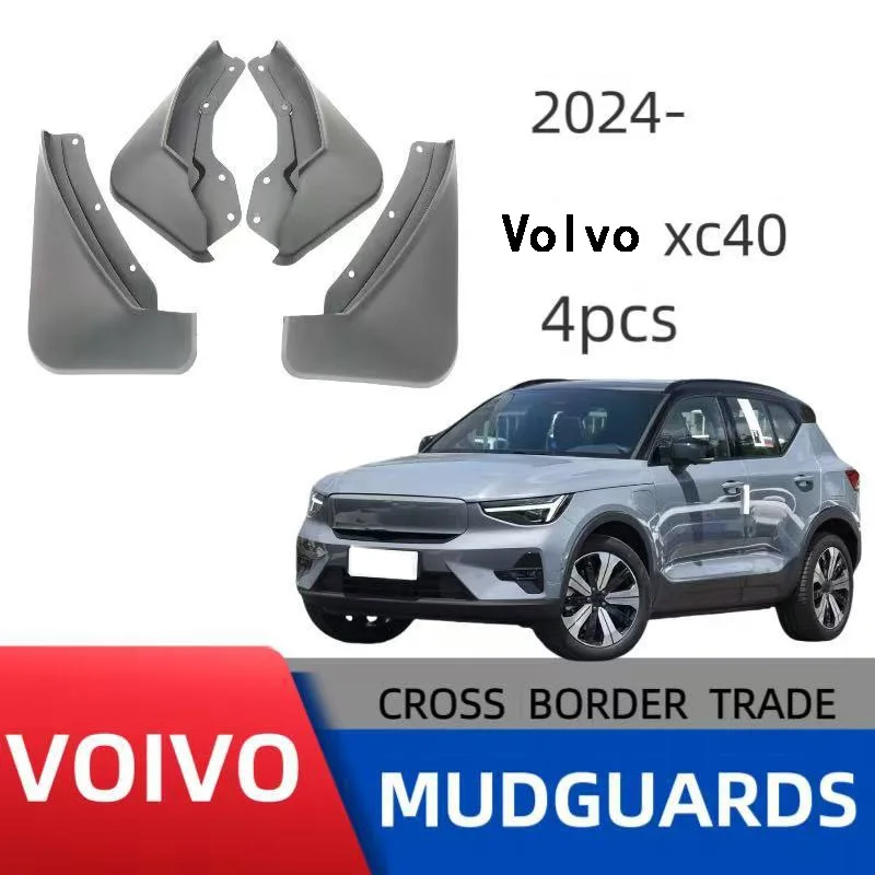 

Mudguards For 2024 Volvo XC40 Mud Flaps Mudflap Front Rear Fender Anti-splash Mudguards Guard Splash Car Accessories