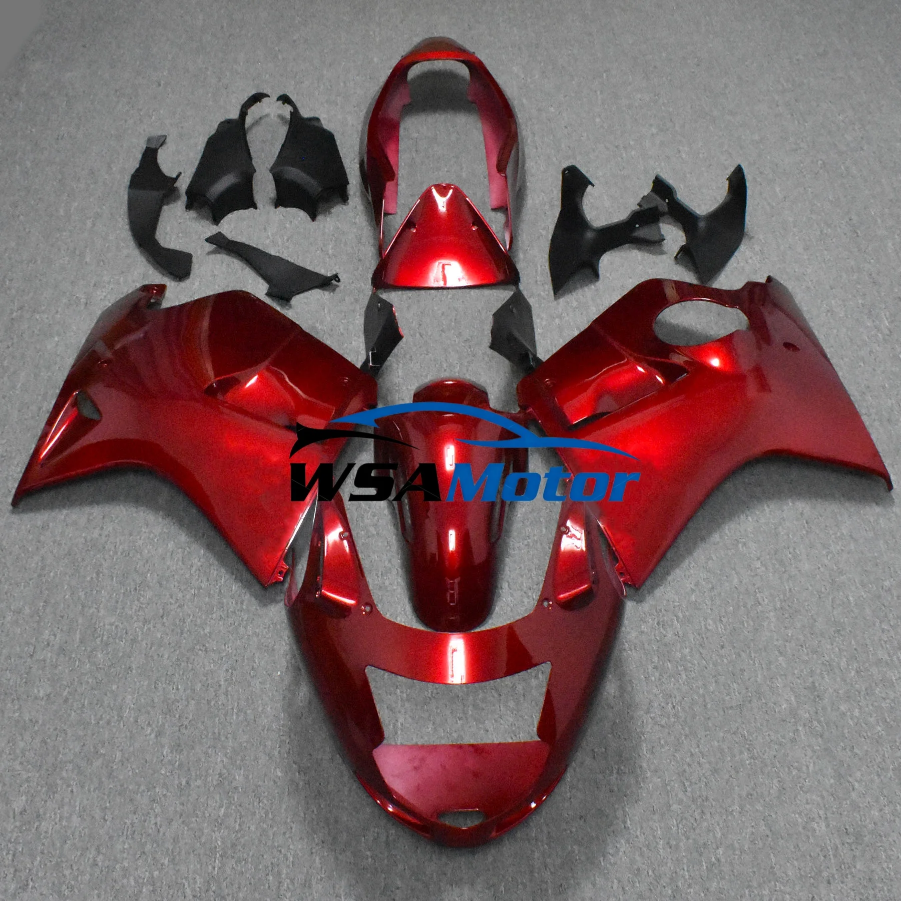 Motorcycle Moto Bike ABS Plastic Bodywork Full Fairing Kit 1996 To 2007 For HONDA CBR1100XX CBR1100 Blackbird CBR Black Gold