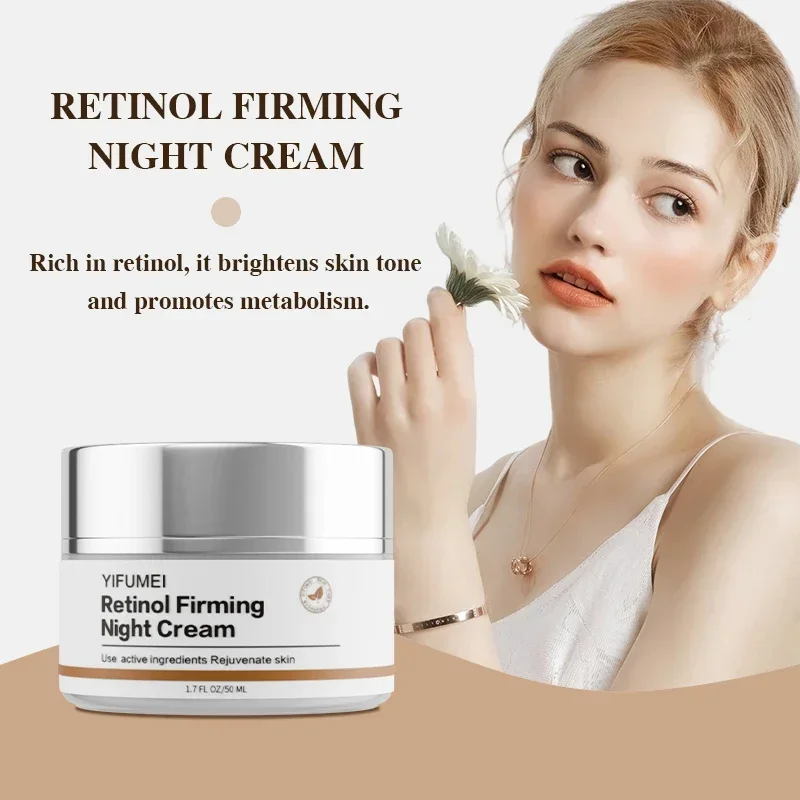 Instant Remove Wrinkle Cream Pure Retinol Face Cream Night Anti-Aging Fade Fine Lines Lift Firming Moisturizing Korean Skin Care