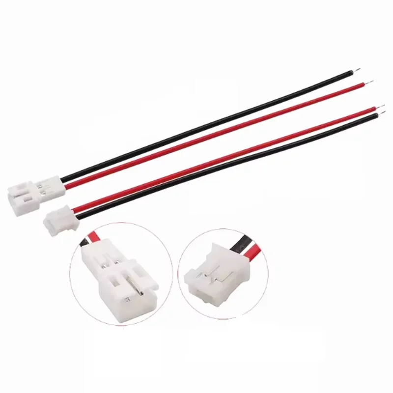 PH 2.0 مللي متر الملعب 2 دبوس ذكر أنثى كابلات الموصلات مايكرو PH 2P التوصيل مقبس متفرع محطات سلك كابلات موصلات 26AWG