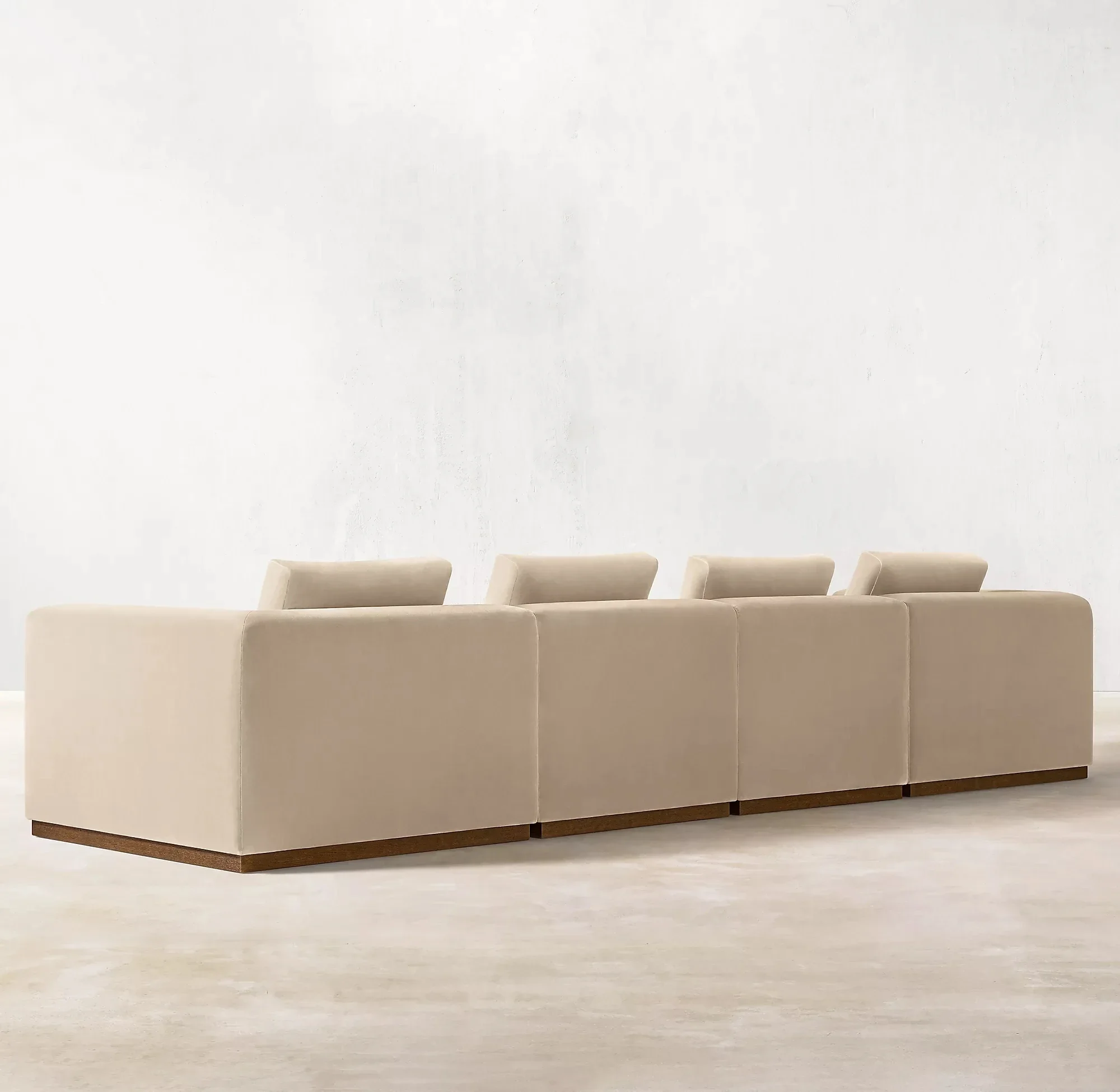

For New Modular Interior Sofa Set Furniture Luxury Home Oak Living Room Combination Sofa