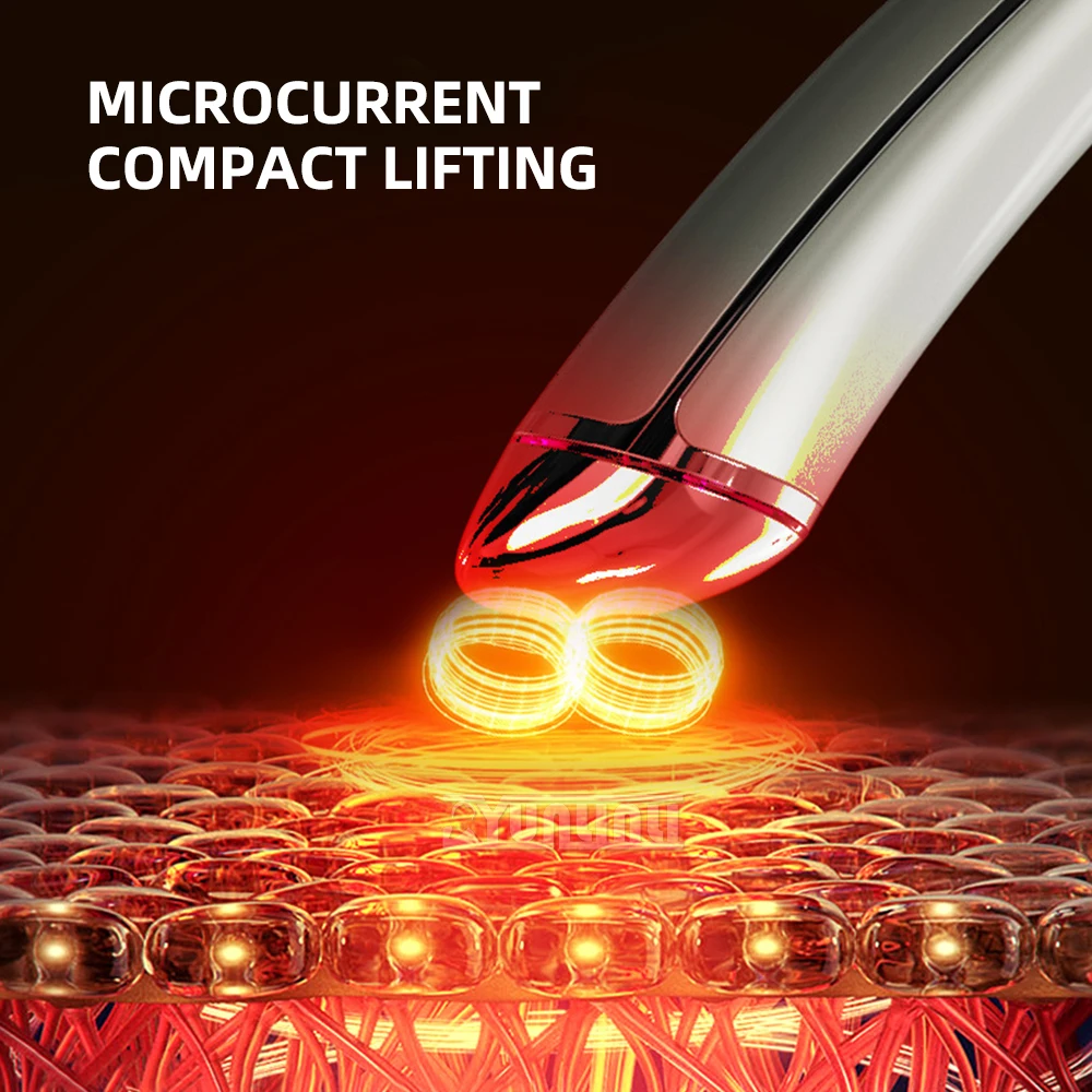 Elektrisch warm kompres oogmassage-instrument met crème Introductiestaaf Schoonheidsverzorgingsapparaat