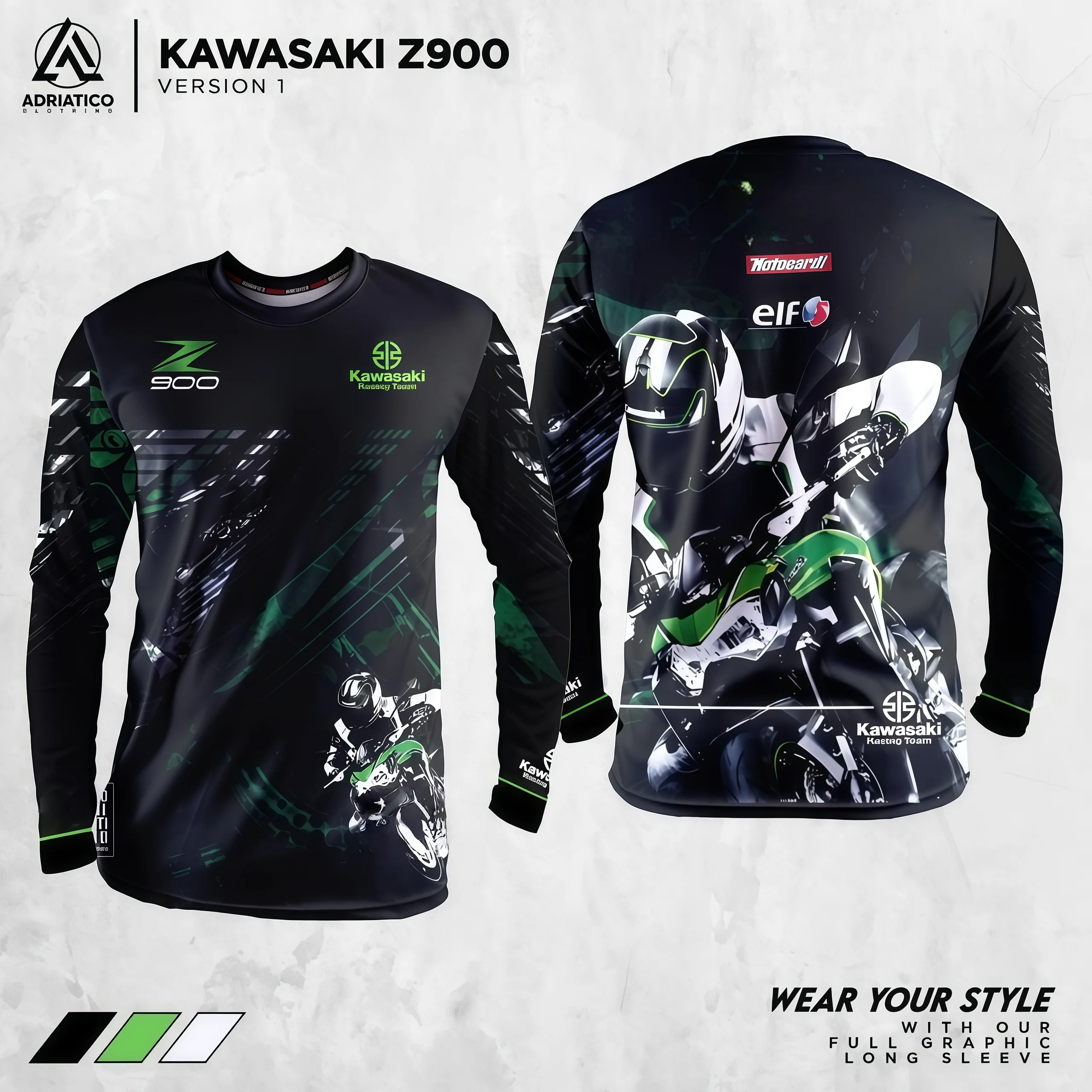 

Kawasaki Z900 Motorcycle T-shirt for Men and Women, Outdoor Sports, Leisure Cycling, Off Road, Adult Fashion, 3D Printing