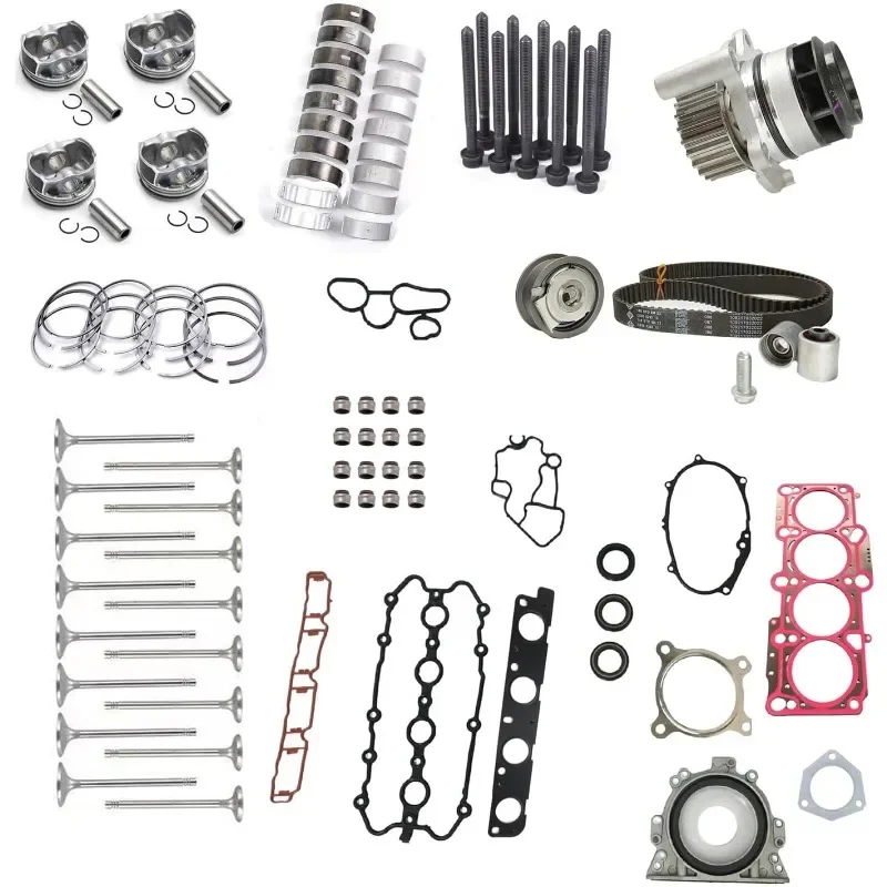 

Overhaul Rebuild Pistons Kit For VW Audi Golf R S3 TTS 2.0T CDL BWJ Engine