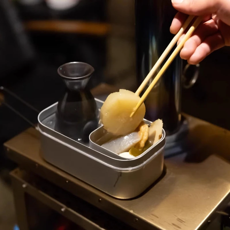 وعاء طهي Solo Camping سعة 300 مل - مجموعة فوضى شخصية خفيفة الوزن، مثالية لحقائب الظهر وجبات المشي لمسافات طويلة، مدمجة وغير لاصقة