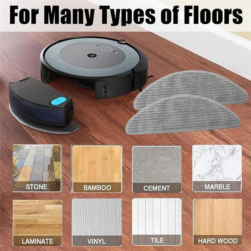 YCOC-Compatibile per Irobot Roomba Combo I5, I5+,J5, J5 Plus Accessori di ricambio Spazzola laterale principale Filtro Mop Sacchetto per la polvere