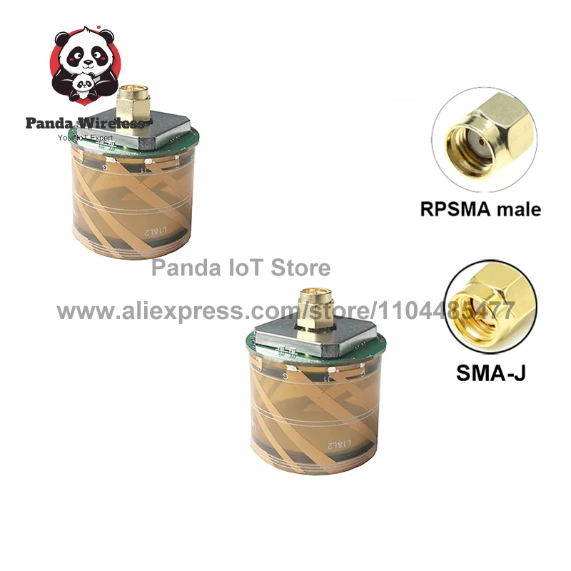 

1 шт. EM-609N винтовая внутренняя антенна GNSS SMA-J Male RPSMA-J Male Высокоточное положение Beidou Glonass Galileo GPS