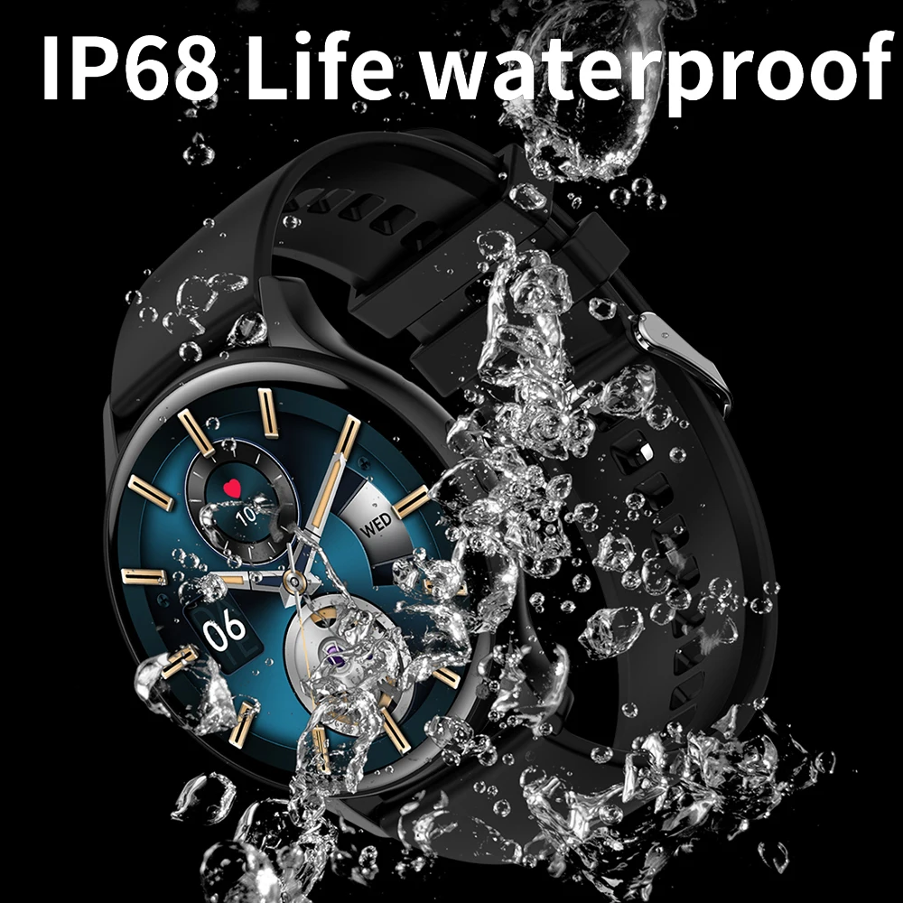 HK89 AMOLED ساعة ذكية 1.43 "بلوتوث دعوة صوت مساعد NFC اللياقة البدنية الرياضة الصحة الرجال النساء Smartwatch للهاتف أندرويد #6