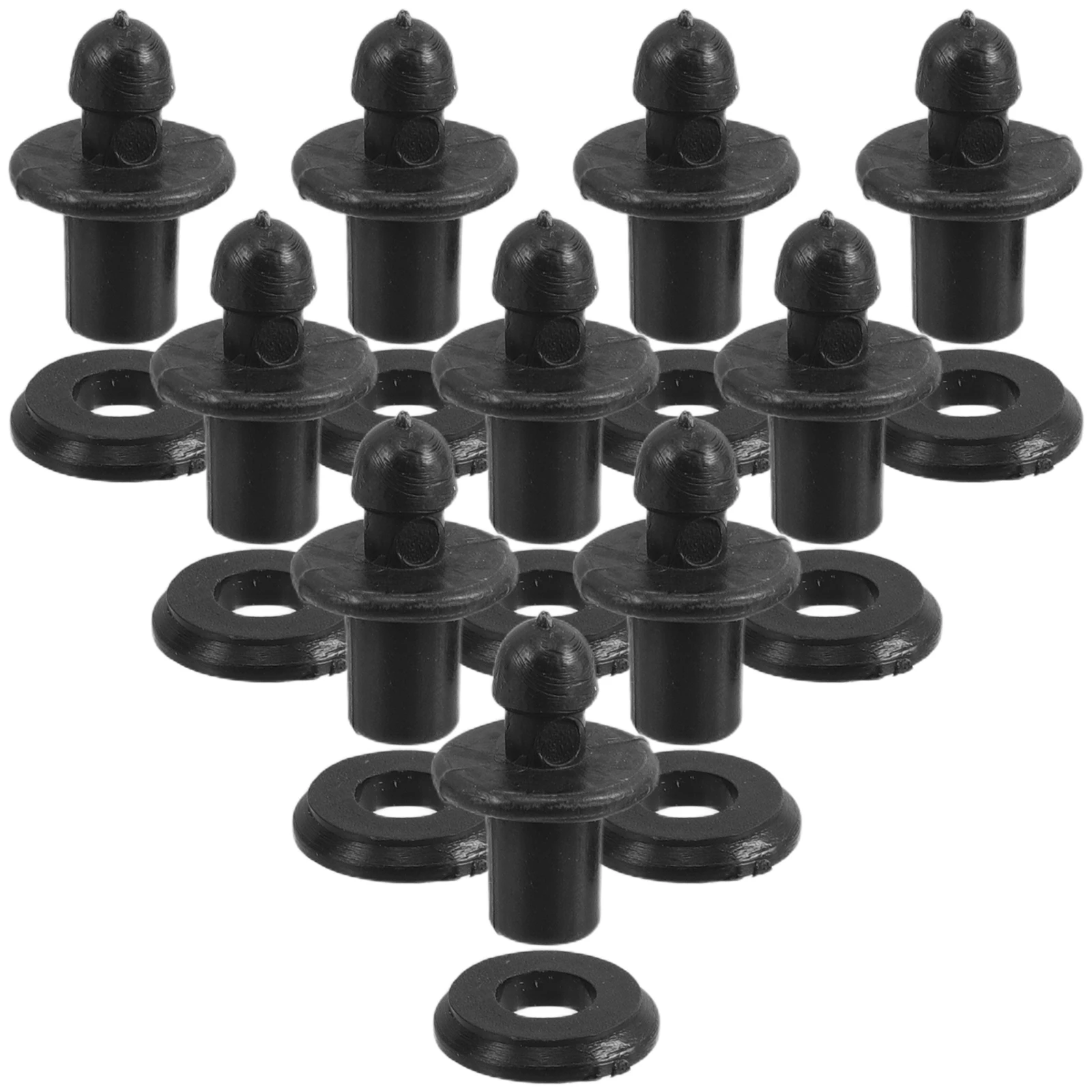 Sports Kite Accessories Assembly Parts Blank Black Plastic Craft Project Connectors