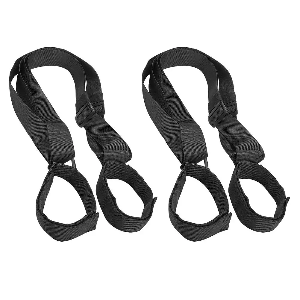 

2 шт. Ремни для переноски сноуборда, регулируемые, для активного отдыха, прочные нейлоновые ремни для лыж, портативные наплечные ремни-держатели