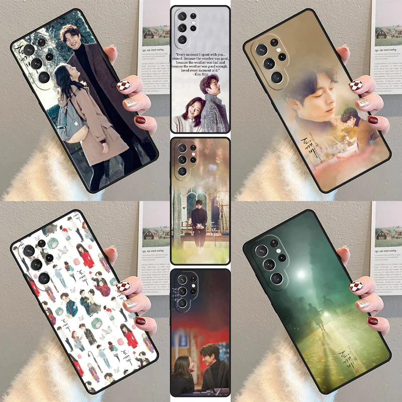 GongYoo Goblin K Drama Phone Case For Samsung Galaxy S23 S21 S20 FE S24 S22 Ultra Note20 S10 S9 S8 Plus Silicone Cover