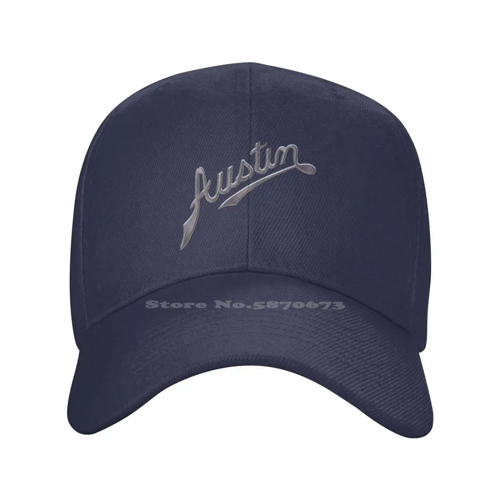 

Austin Logo Print Graphic Casual Denim cap Knitted hat Baseball cap