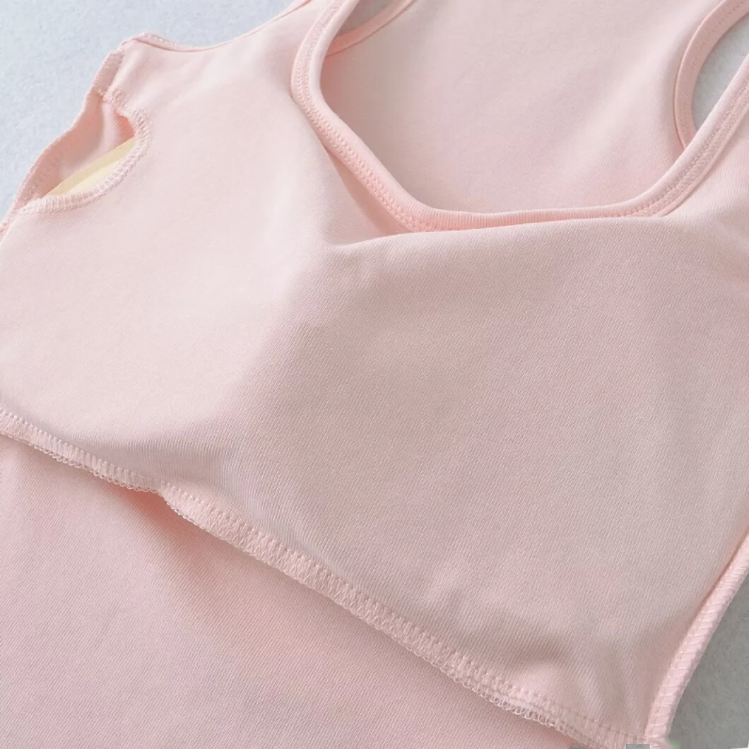 純粋で魅力的なセクシーなブラストラップベスト、女性用サマースリムベースレイヤーインナーウェアトップ、スリムストリートスタイル、コットン素材...