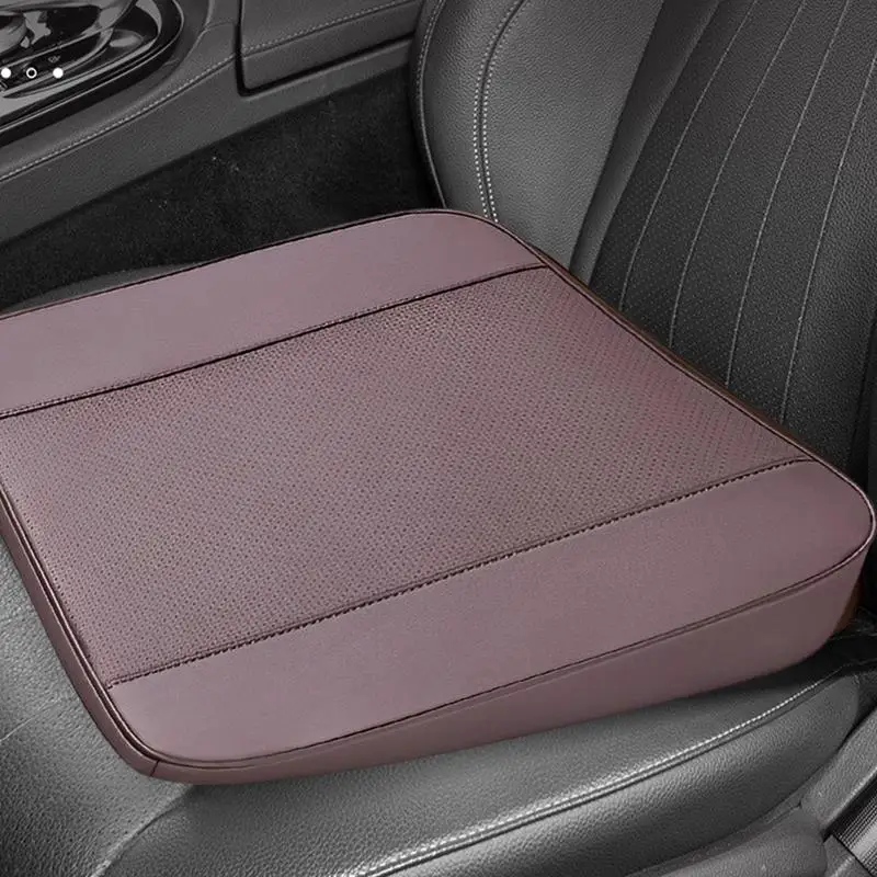 Rehausseur de coussin de siège de voiture respirant, rehaussement recommandé, polymères de suralimentation, coussin de siège de voiture portable,