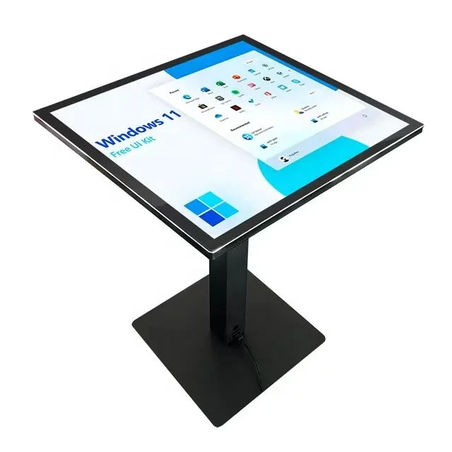 33.3 Inch Smart Coffee Table With Capacitive Touch Screen LCD Display Inquiry Machine Product Type Touch Screen Monitors