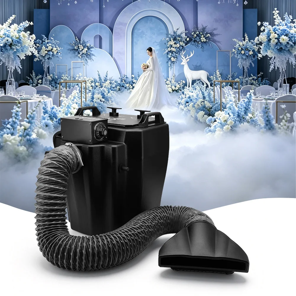 3500W 6000W Dry Ice Smoking Machine Floor Fog Machine DJ Stage Dry Ice Machine Smoke Machine Stage Effect Machine With Tubes