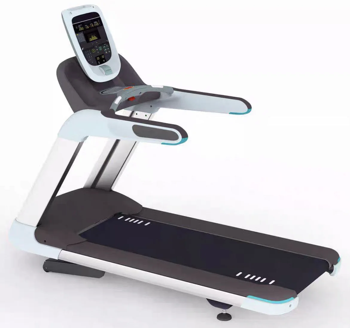 6hp Super Big Power Electric LED Screen AC Motor Exercise Running Equipment Commercial  FitnessTreadmill