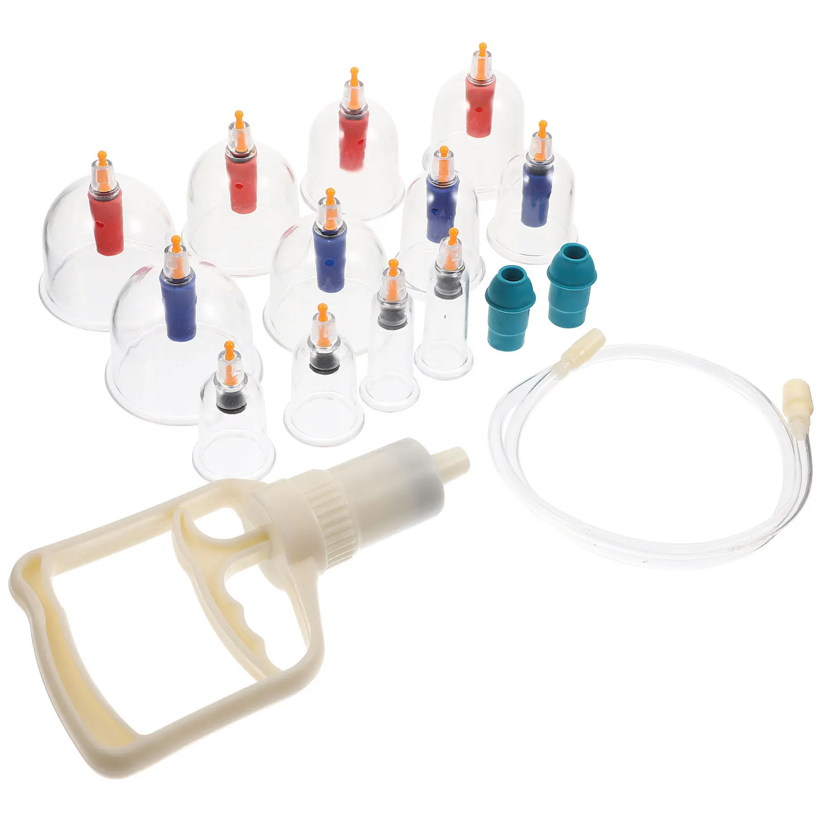 1 مجموعة سميكة فراغ الحجامة جرة كوب التدليك المنزلية للمنزل صالون العناية بالجسم أداة الحجامة العلاج شفط الكؤوس دائم