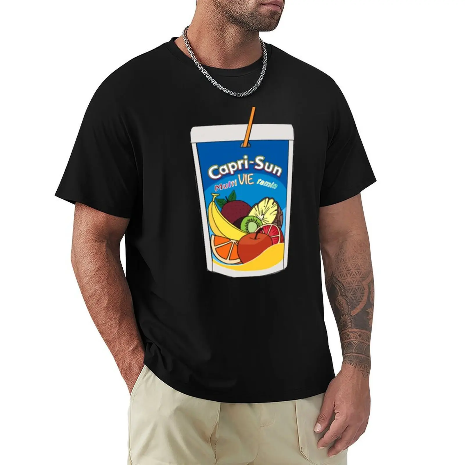 Capri-Sun VIE premium échancré T-Shirt Plus Size Quick Dry Sports Tee