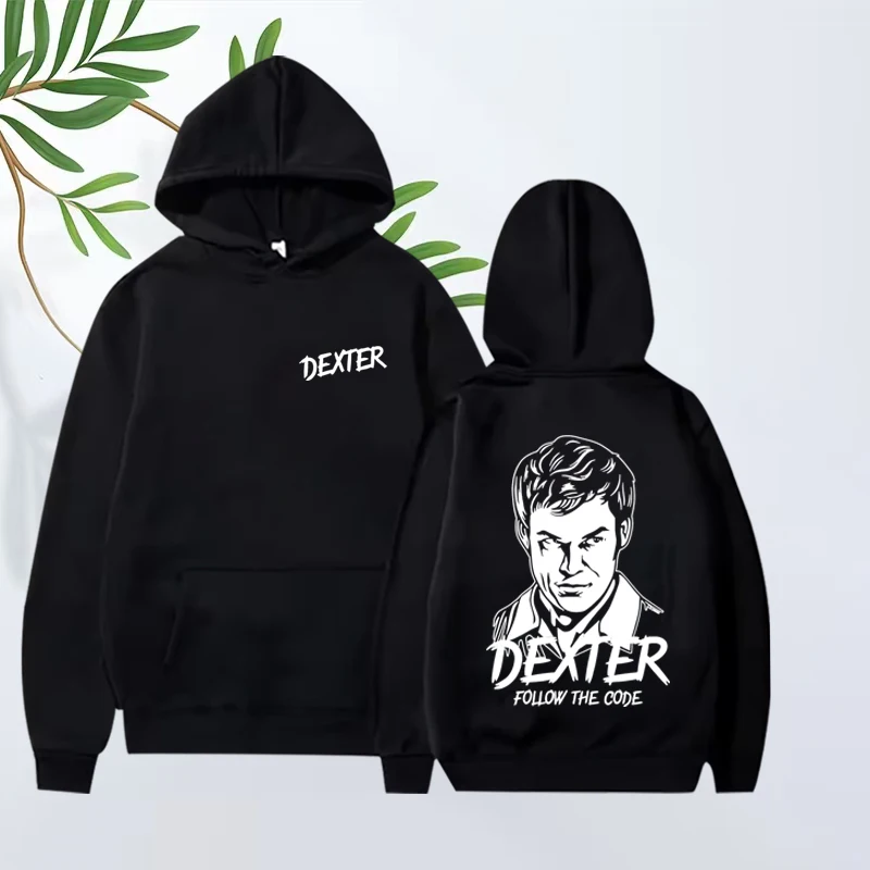 Dexter Morgan Classic fashion graphic hoodie 2025 new men women funny vintage Long sleeve streetwear print oversized tops unisex