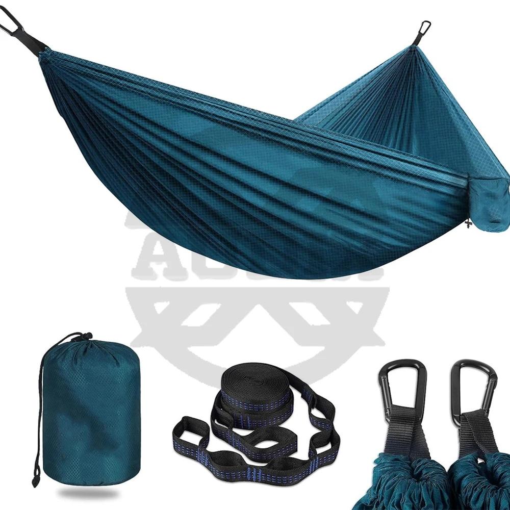 Affordable Price Lightweight Portable Hammocks with 2 Tree Straps Outdoor And Indoor Hammock For Hiking