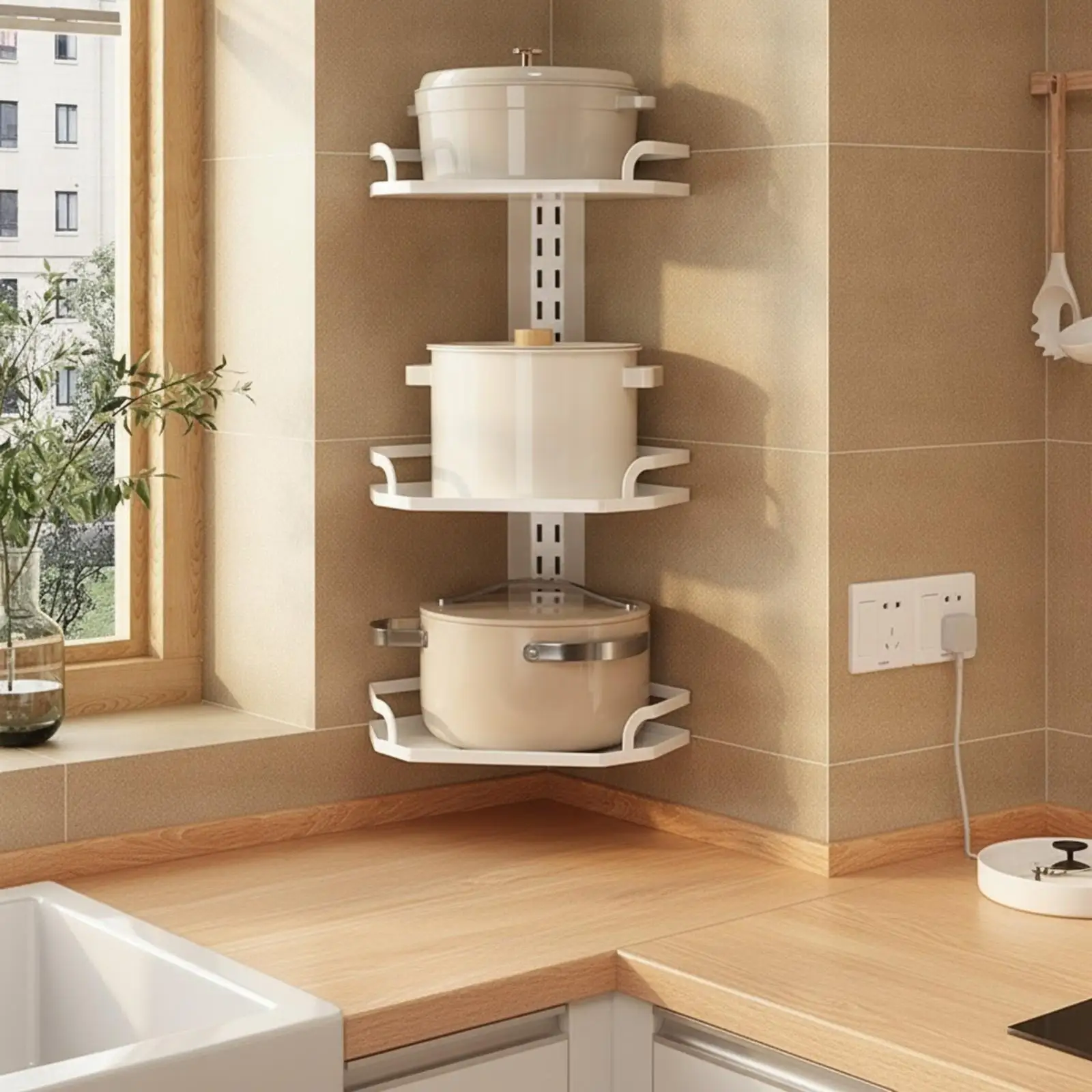 wall-shelf-easy-to-install-adjustable-wall-pot-rack-with-three-shelves-versatile