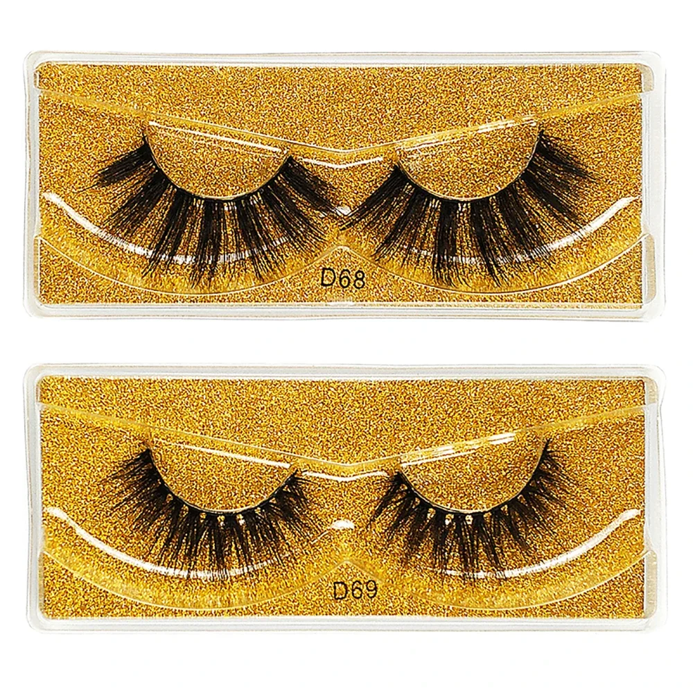 20 Paar Wimpern Bulk Großhandel natürliche flauschige wispy falsche Wimpern Pack Make-up weiche dicke gefälschte Wimpern 3d Nerz Wimpern Masse – Detail 7