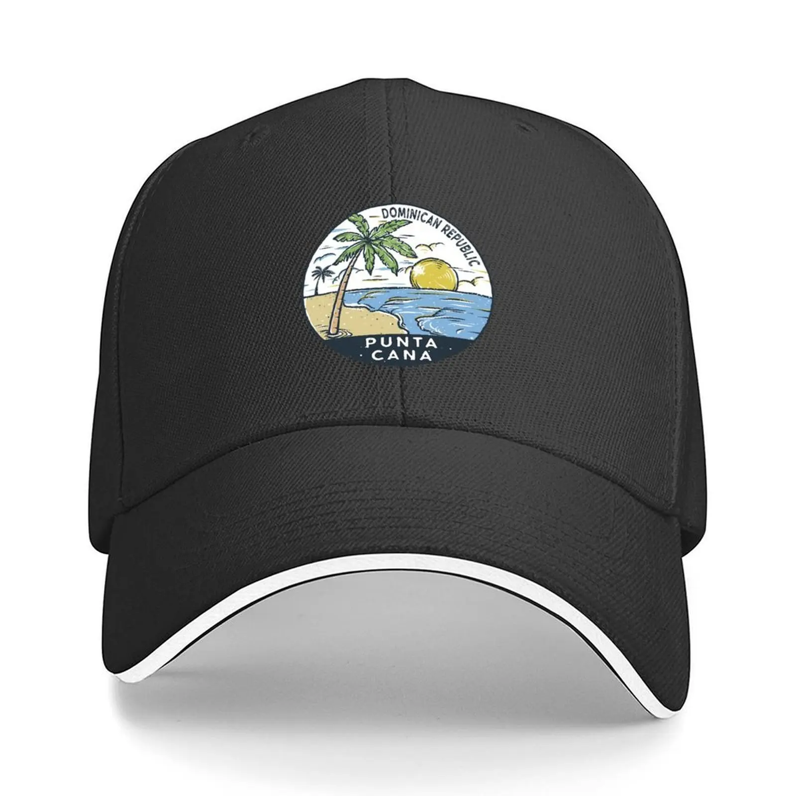 

Punta Cana Dominican Republic Vintage Baseball Cap Golf Cap sun caps hats on offer Icon Caps Male Women's