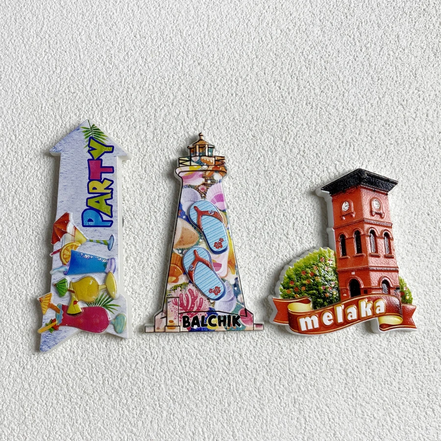 

Balchik, Melaka, travel souvenirs from around the world, refrigerator stickers, home 3D printing refrigerator stickers