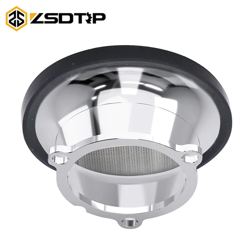 ZSDTRP Motorrad Vergaser Luftfilter Luftfilterbecher mit Netz für Harley CV40 Vergaser