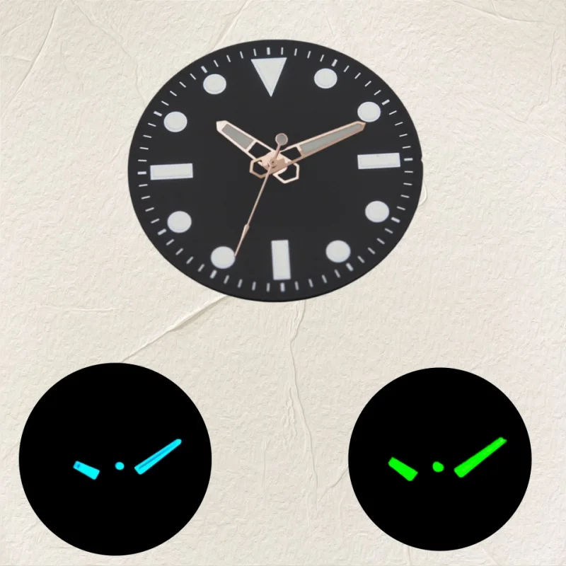 

NH35 Watch Hands Fits for NH35 4R35 4R36 7S26 Automatic Movement Hands Parts Blue Green Luminous Pointer Replace Parts