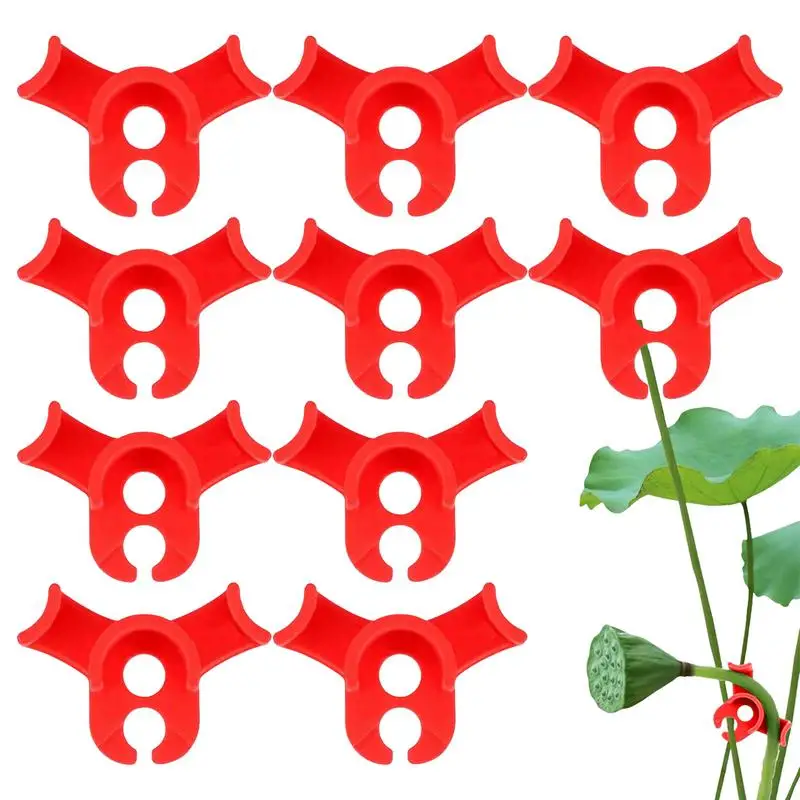 

10pcs Plant Bender 90 Degree Low Stress Training Clip Reuseable Garden Plant Stem Branche Bending Support Clamps Accessories