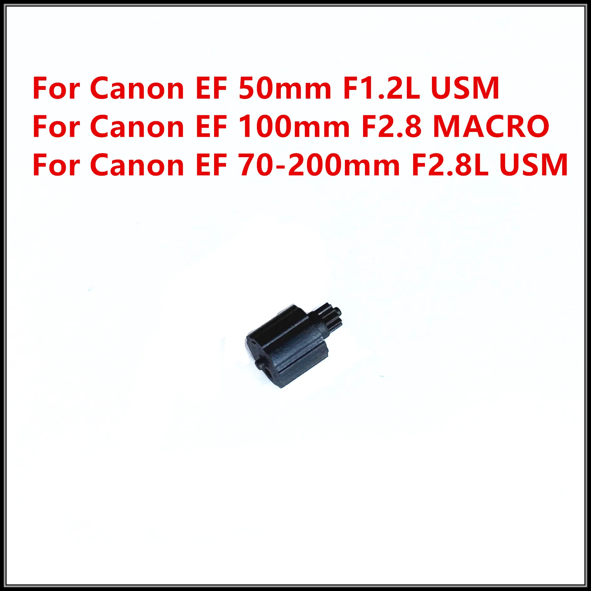

New for Is Suitable for Canon 50mm F1.2 100mm 70-200 F4 Aperture Group Gear Lens Repair Accessories