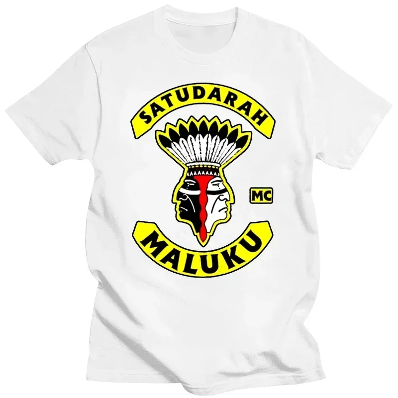 Men Cotton Tops Fashion Satudarah Mc Groningen Printed High Quality Black T Shirt Euro Size Funny Vintage Graphic Homme Tshirt