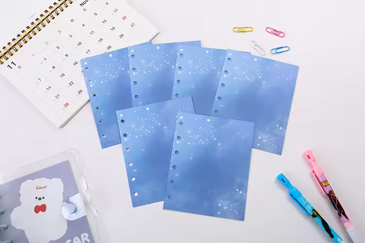 A7 Widening Double Button Transparent PVC Soft Cover Binder Cover Journal Sketchbook Accessories Diary Office Supplies - Image 8