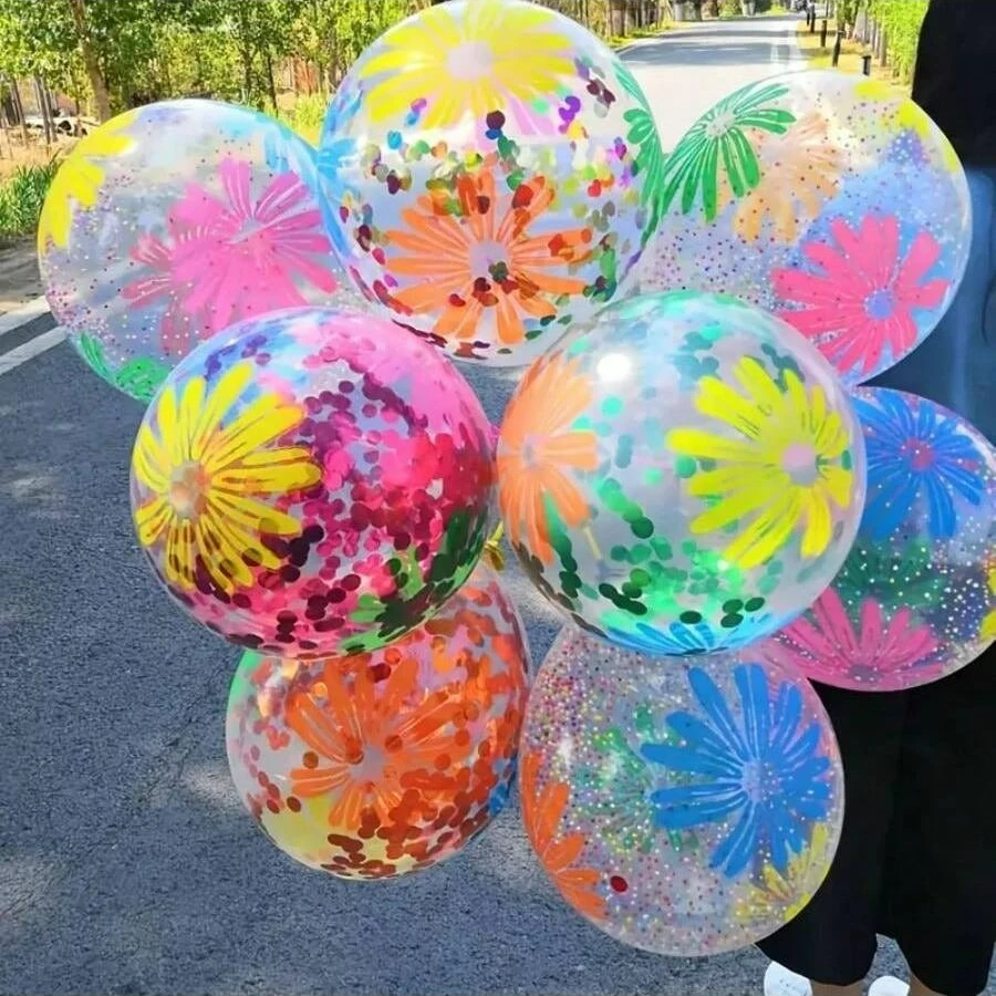 20 Globos de Fiesta de Cumpleaños de 12 Pulgadas, Tema Hawaiano, Suministros de Tema Tropical, Jardín de Té, Fiesta en la Playa, Decoración Navideña