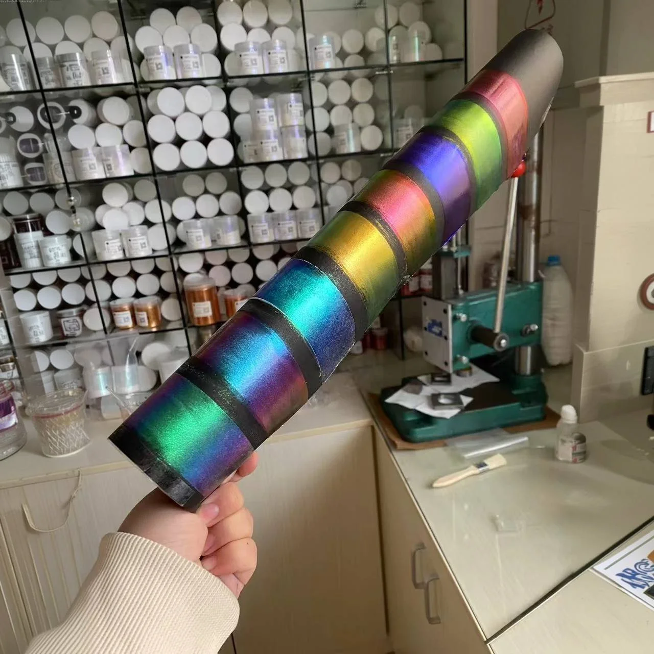 25g Pearlescent Color Changing Effect Automotive Chameleon Paint Chameleon Pigment Car Paint Mica Powder
