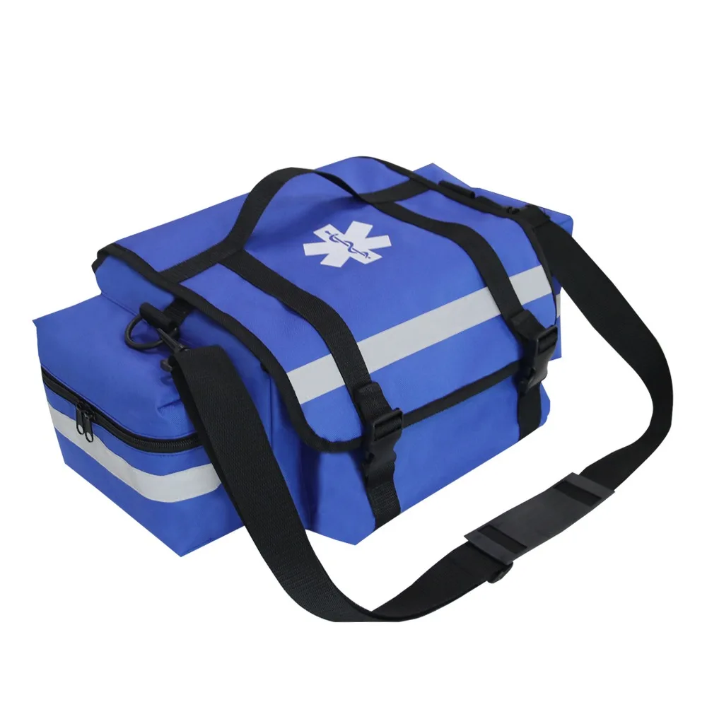 Kit de primeros auxilios para emergencias familiares, bolsa de primeros auxilios, impermeable, compacta, botiquín médico para Trauma, 1 unidad