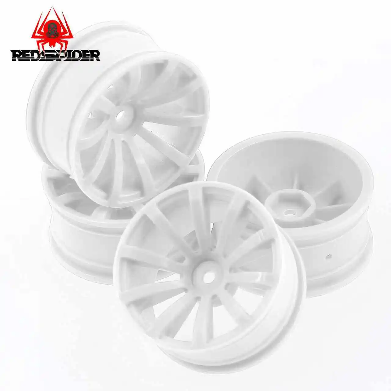 52mm Plastic Wheel Hub Rim for 1/10 Flat Running Drifting HPI 94123 TAMIYA TT01 FW06