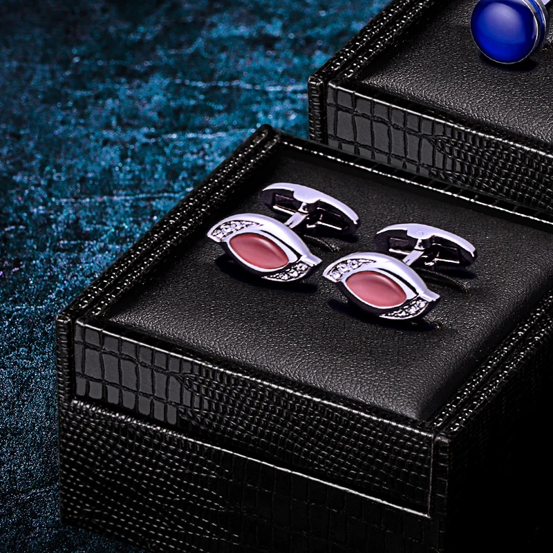 

KFLK Shirt Cufflinks for Womens Brand Lady Cuff links Wholesale Buttons Pink Fashion Luxury High Quality Guests High Quality