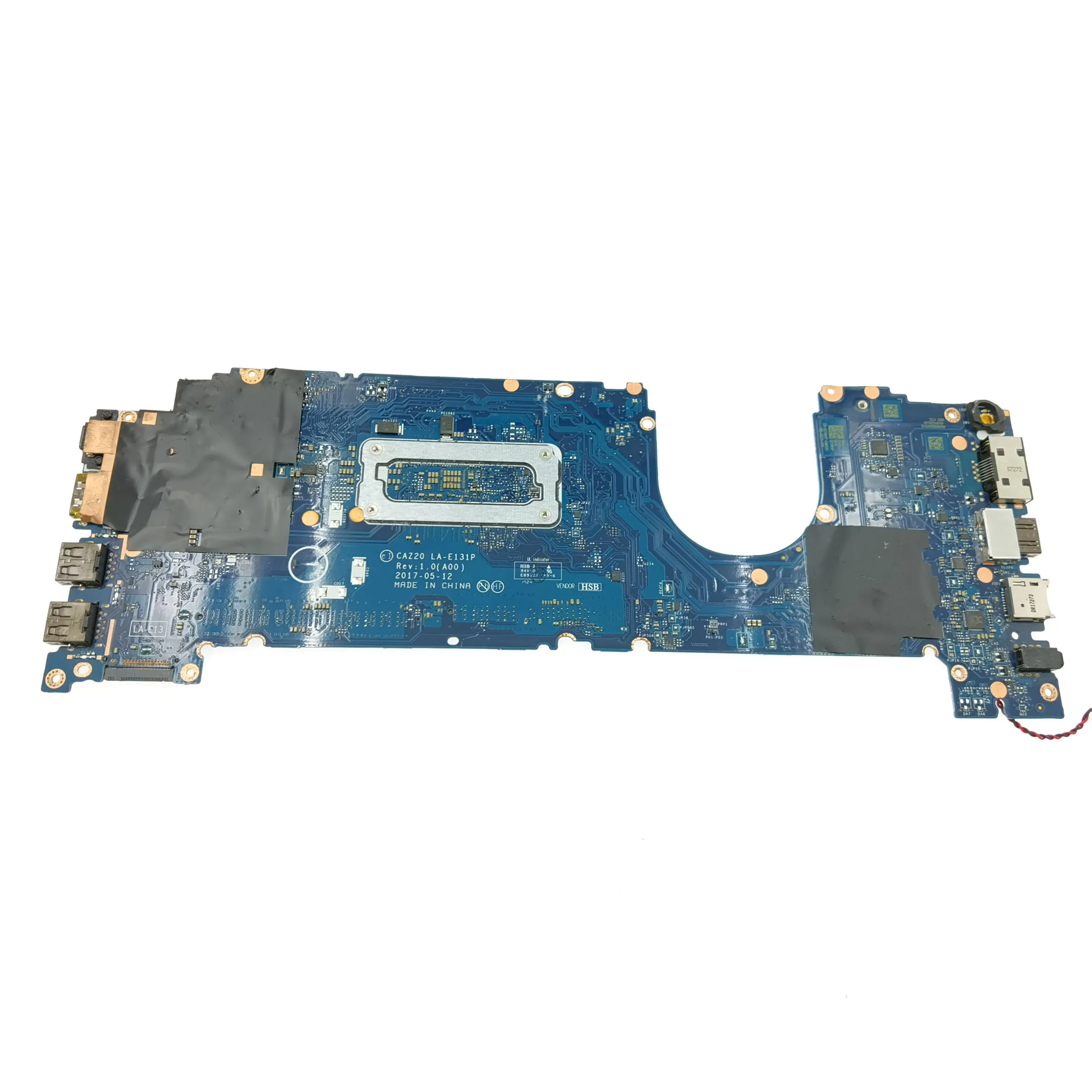 Placa-mãe do portátil para Dell Latitude, CN-0CXWHP, 0CXWHP, Dell Latitude 7480, E7480, CAZ20 LA-E131P, i5, i7-6th, 7th Gen CPU, DDR4, 100% testado