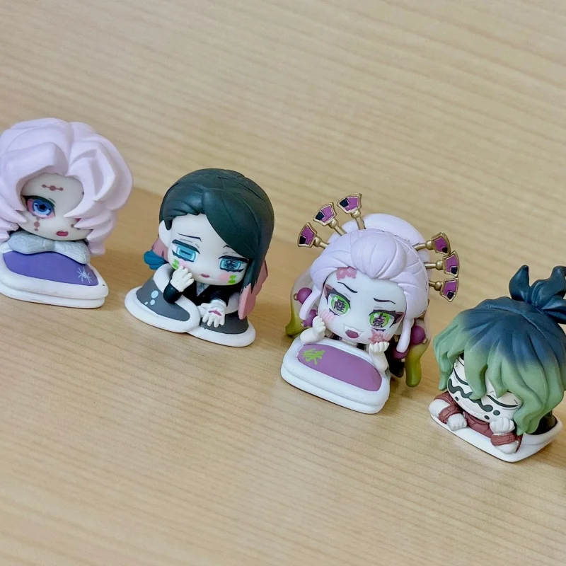 In Voorraad Echte Officiële Stasto Demon Slayer Gashapon Adem Van De Demon Nieuwe Kleur Speelgoed Gift Editie Rui Gyutaro Daki Speelgoed Gift