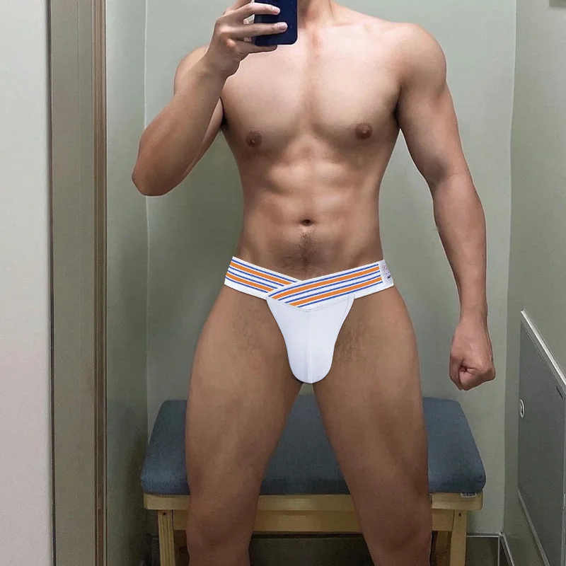 

1/3 PCS Mens Brief Underwears Breathable Big V High Fork Triangle Pants Design Modal For Men Sexy Hombre Underpants