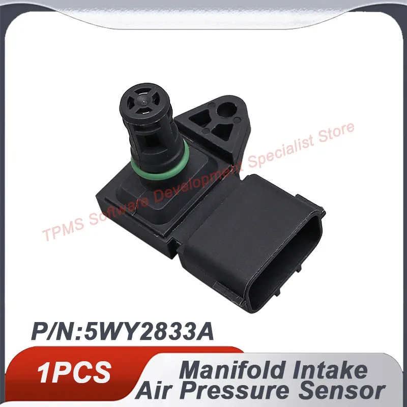 

1PC Manifold Intake Air Pressure Sensor For Renault Peugeot 405 Kia Pride Hyundai Citroen 5WY2833A 5WK96841