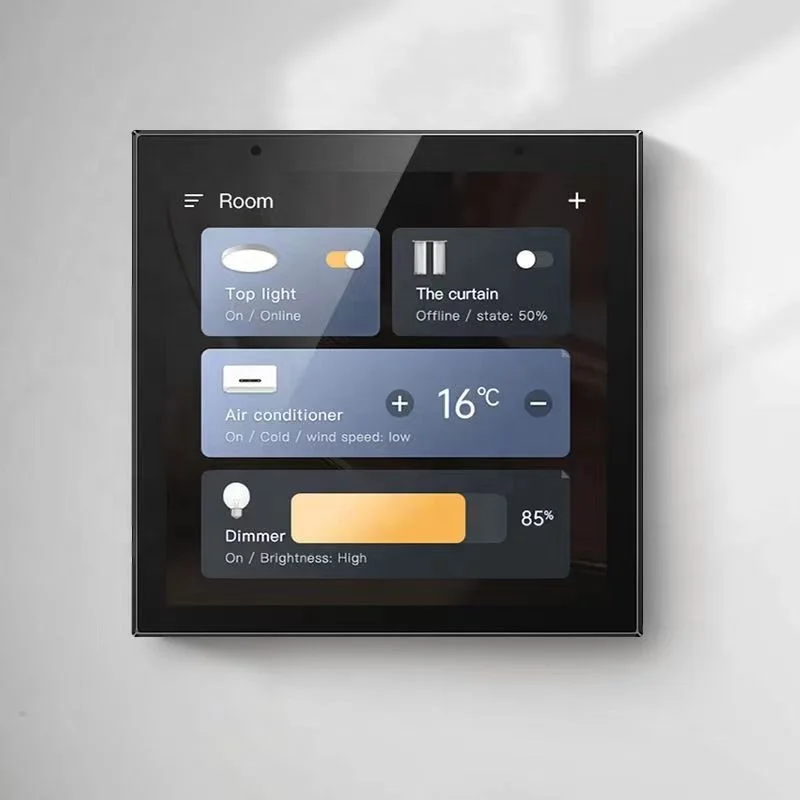 UEMON Smart Home Touch Wifi Multi-Function Central Control Panel With Music Background