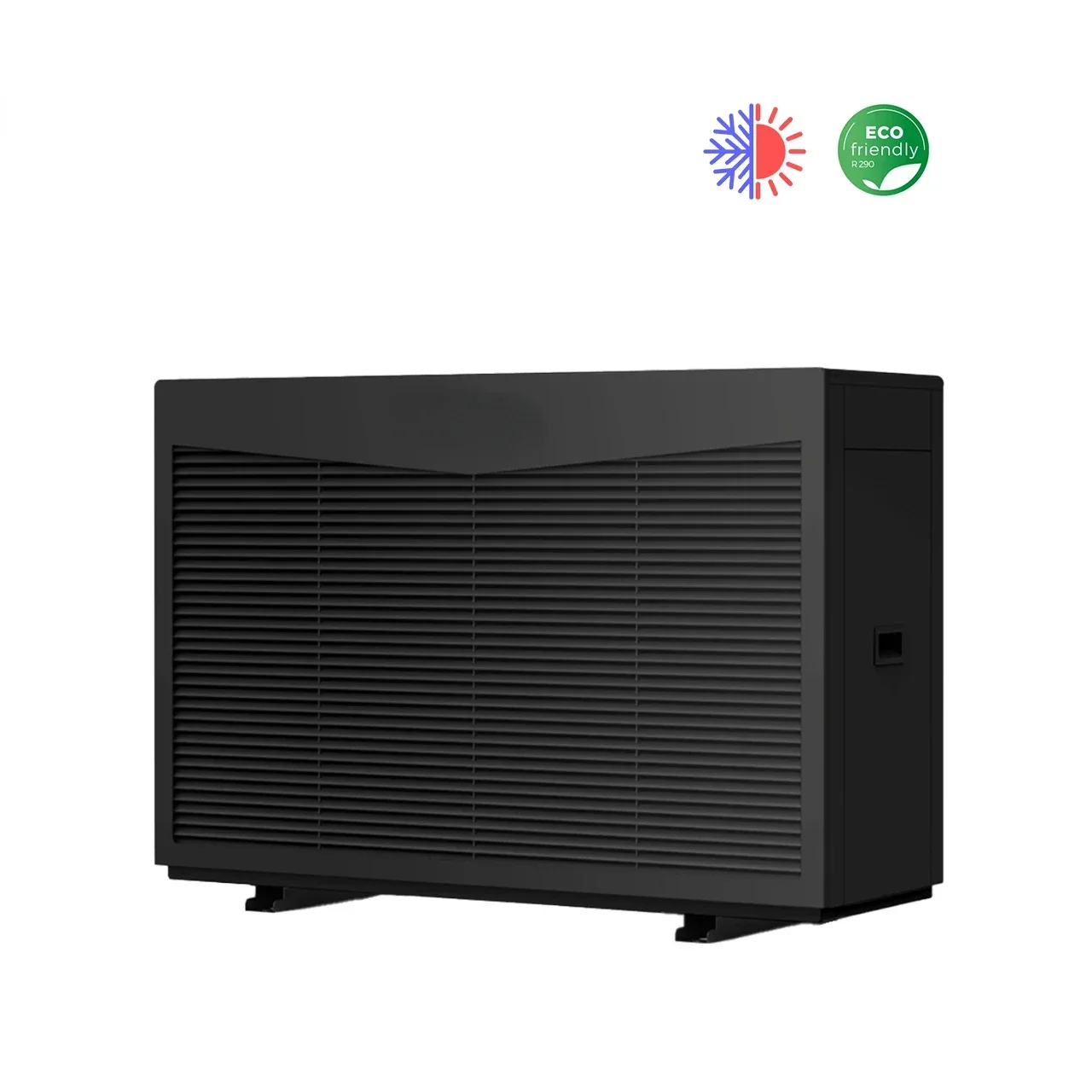 2024 كامل تيار مستمر العاكس EVI R290 منزل التدفئة التبريد و DHW 6KW 12KW 18KW سخان المياه A + + + WIFI مضخة حرارية أحادية الكتلة